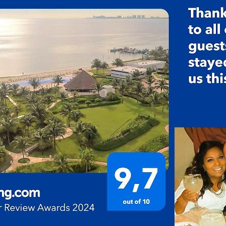 Appartement Swim The Caribbean & Work With A View à Cancún Extérieur photo